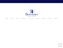 Tablet Screenshot of bioessence.ph